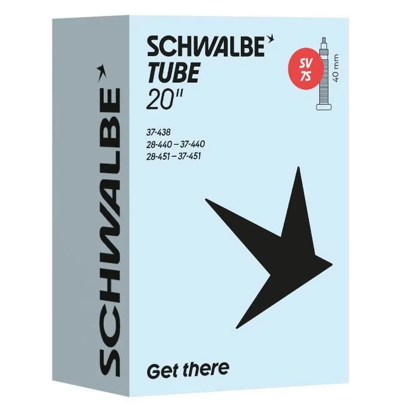 Schwalbe Schlauch - No. 7S 20" - 28/37-438/451 SV 40mm Highlight