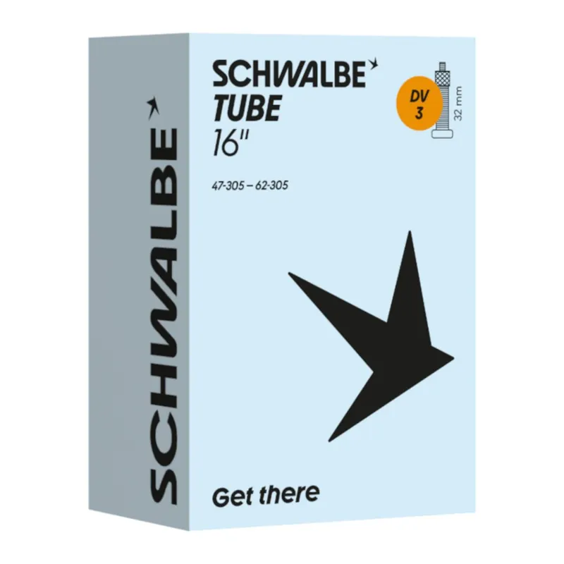 Schwalbe Schlauch - Nr. 3 16" - 47/62-305 DV 32mm Kracherpreis