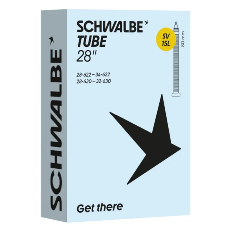 Schwalbe Schlauch - No. 15L 28" - 28/34-622 - 28/32-630 SV 80mm Günstig