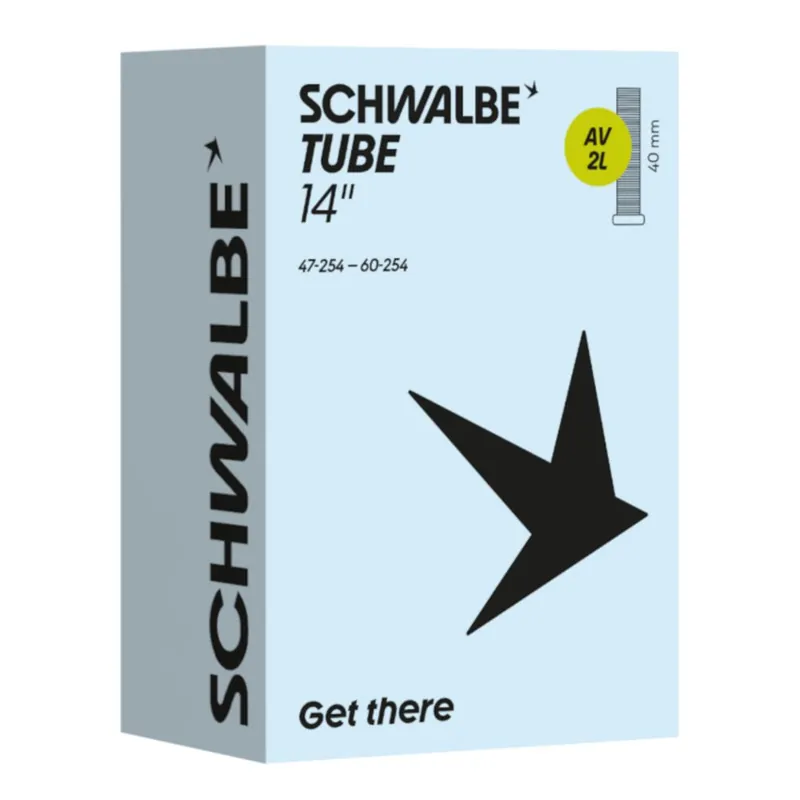 Schwalbe Schlauch – Nr. 2L 14" - 47/60-254 AV 40mm Neue Ware