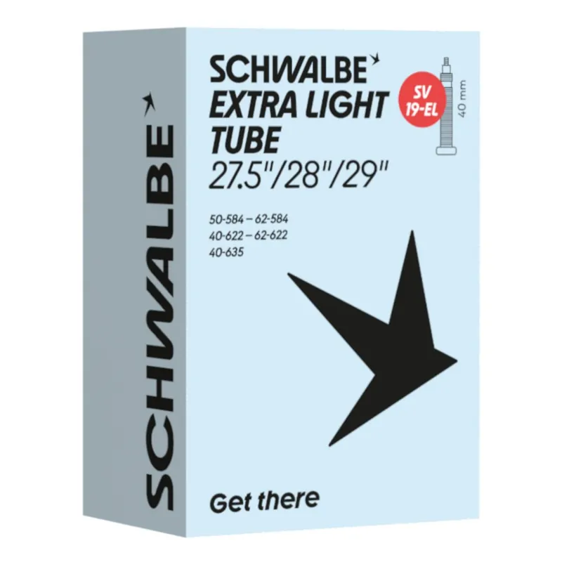 Schwalbe Schlauch - No. 19-EL (Extra Light) 27.5"/28"/29" - 40/62-584/635 SV 40mm Nur Für Kurze Zeit