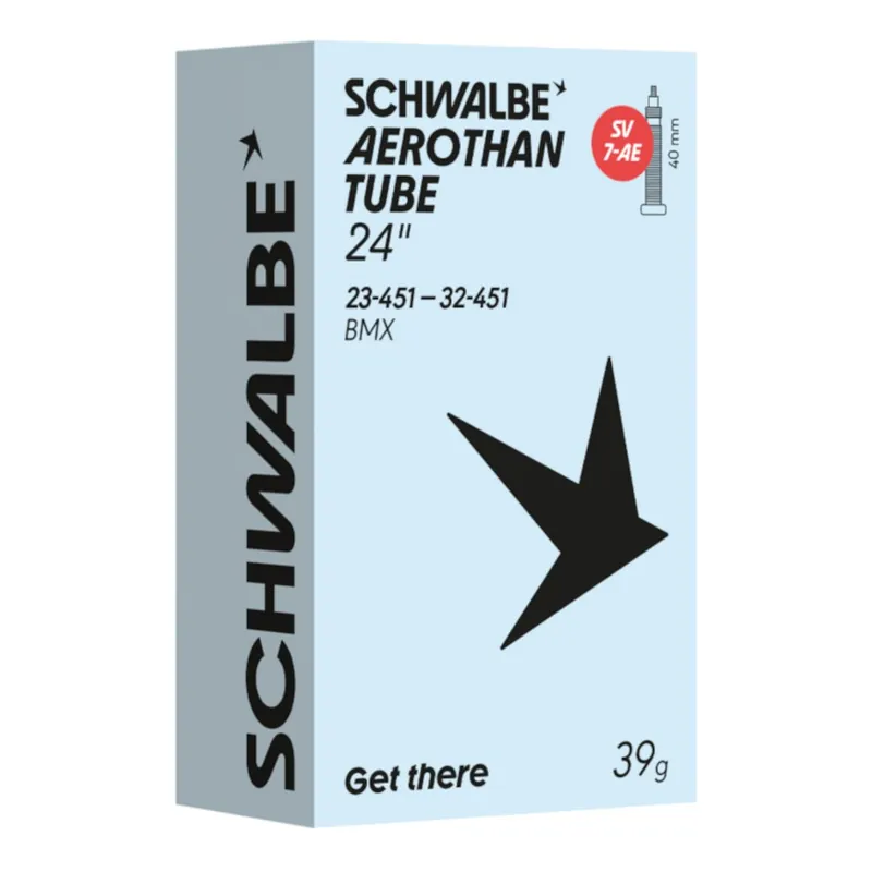 Schwalbe Aerothan Schlauch - Nr. 7-AE 24" BMX - 23/32-451 SV 40mm Mega-Angebot