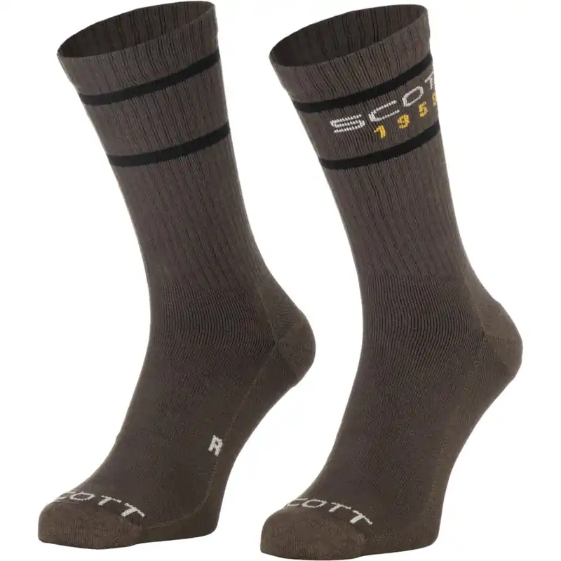 Mega-Angebot SCOTT Retro Casual Crew Socken – 3er-Pack - wood grey
