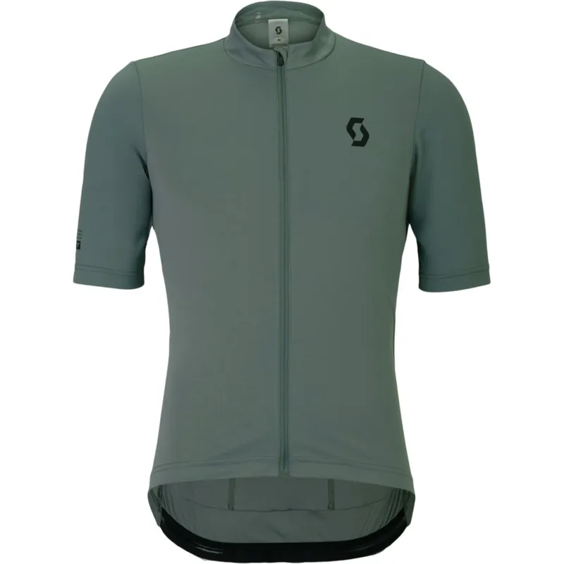 SCOTT Endurance Kurzarm-Trikot Herren - tranquil green Letzte Chance