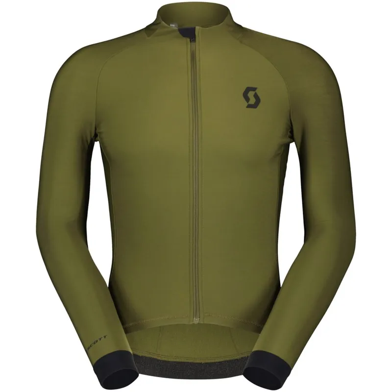 SCOTT RC Pro Warm Langarmtrikot Herren - fir green Online Kaufen