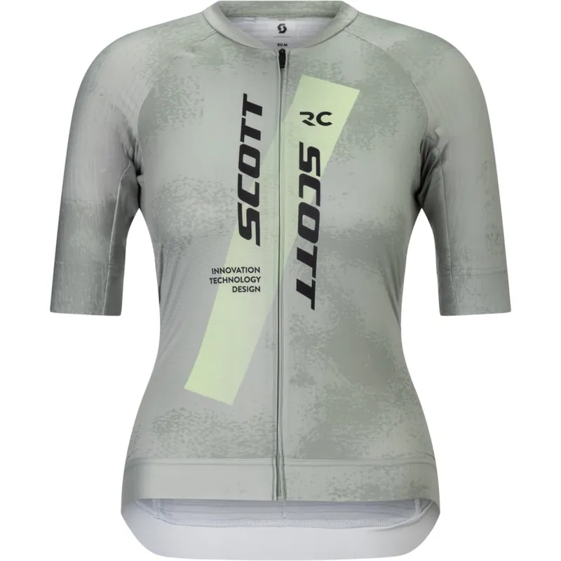 Preis Gesenkt SCOTT RC Pro Kurzarm-Trikot Damen - spray grey/pastel yellow