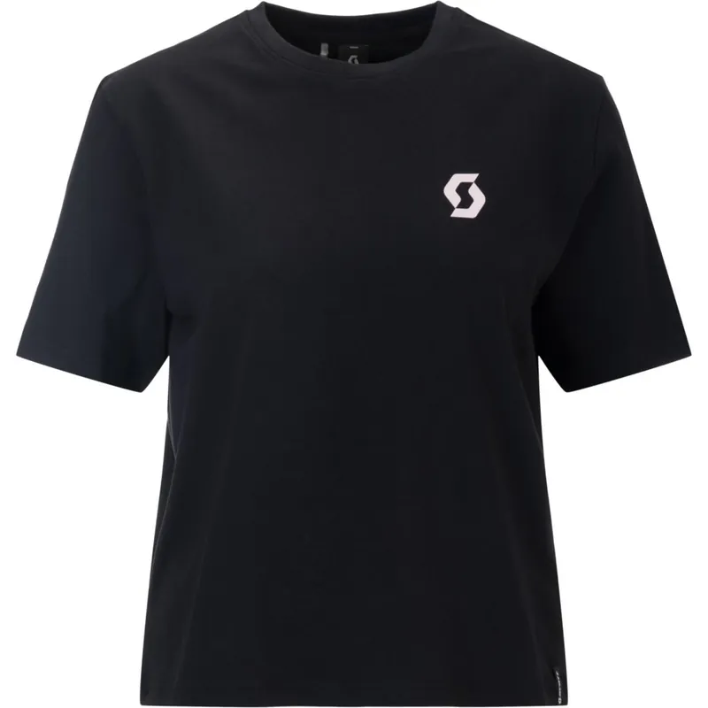 SCOTT Graphic Kurzarm-T-Shirt Damen - black Preis Gesenkt