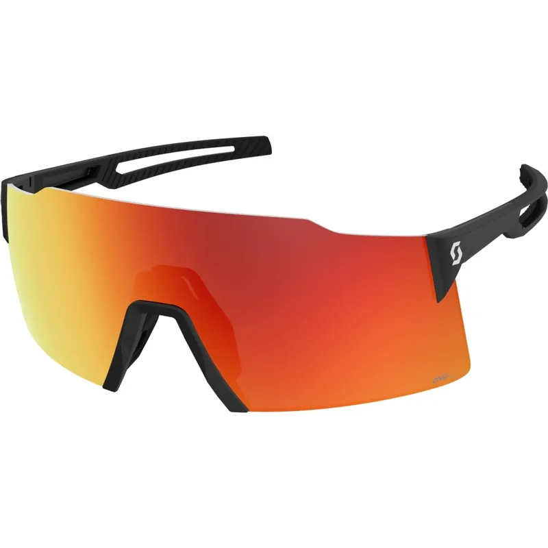 Zertifiziert SCOTT Stride Brille - black - AMP red chrome S3