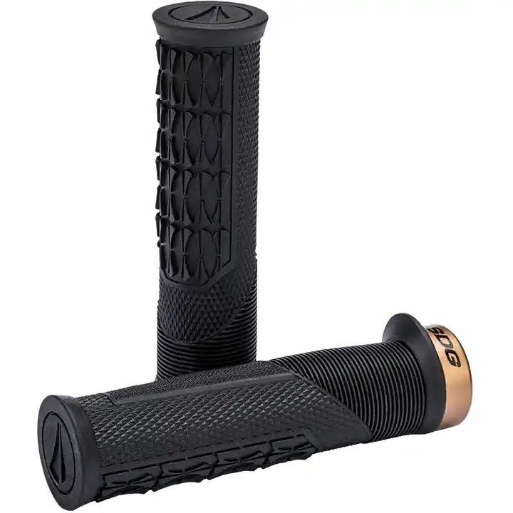 SDG Thrice Open Core Lock-On MTB-Griffe - 136/32.5mm - black/gold Preisknaller