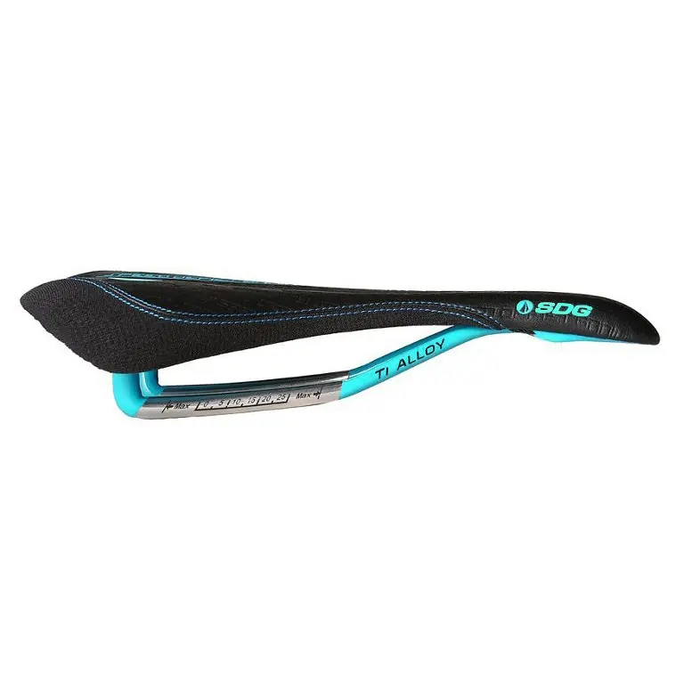 SDG Circuit MTN Ti-Alloy Sattel - schwarz/teal Schnäppchen