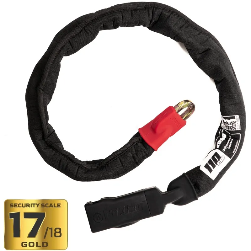 Seatylock Viking Gold - 110 cm Kettenschloss - schwarz Neue Ware