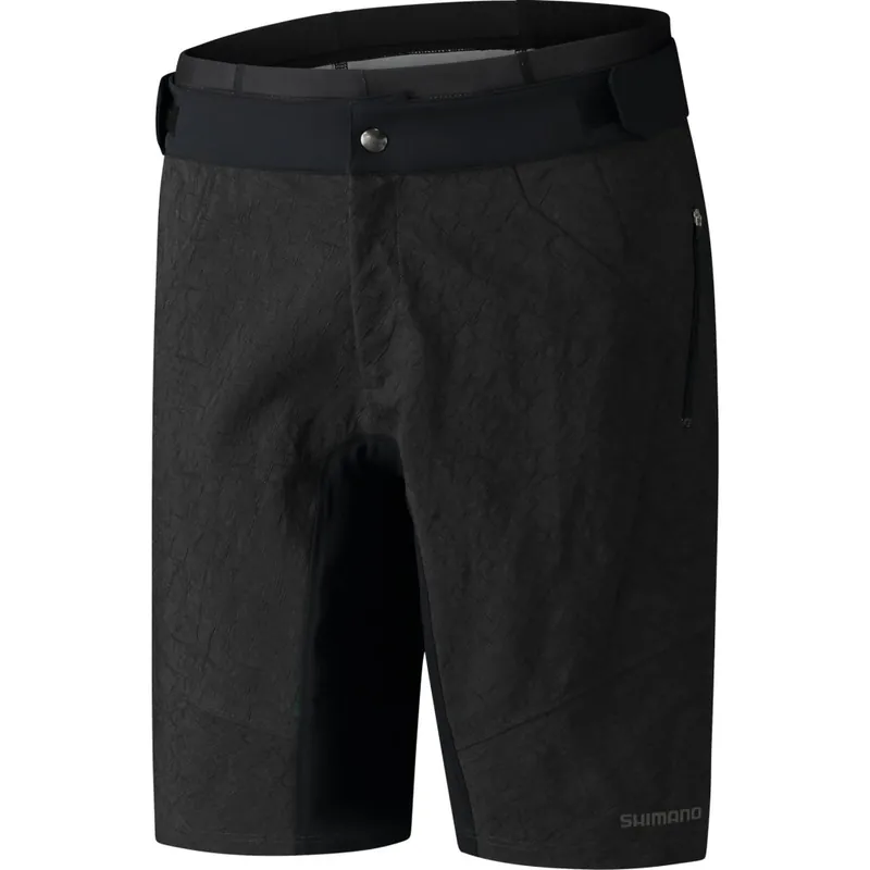 Nur Für Kurze Zeit Shimano Revo MTB Radshorts ohne Innenhose Herren - schwarz