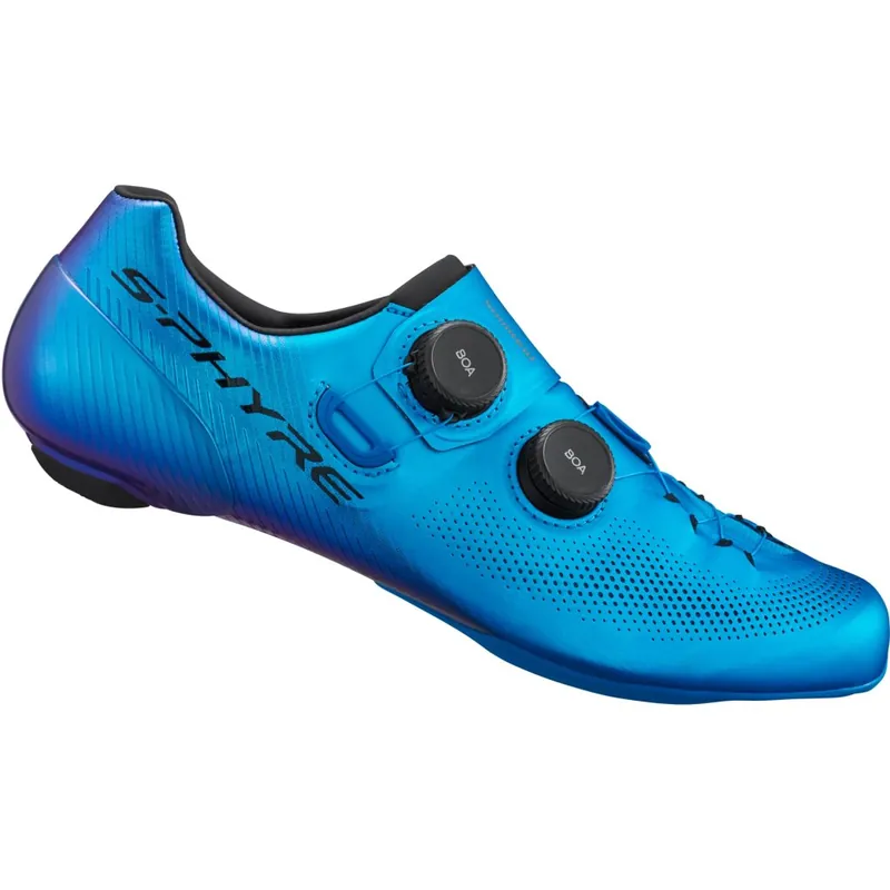 Shimano S-Phyre SH-RC903 Rennrad Schuhe Herren - Breit - Blau Expressversand