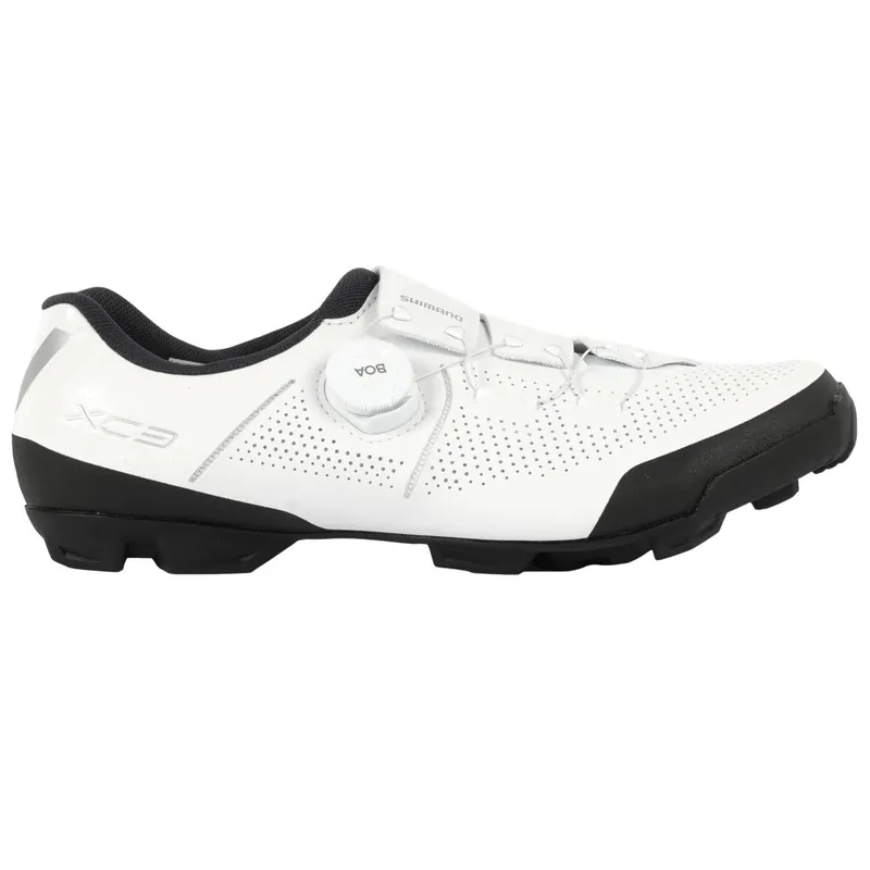 Highlight Shimano SH-XC302 Fahrradschuhe Herren - Breit - Weiß