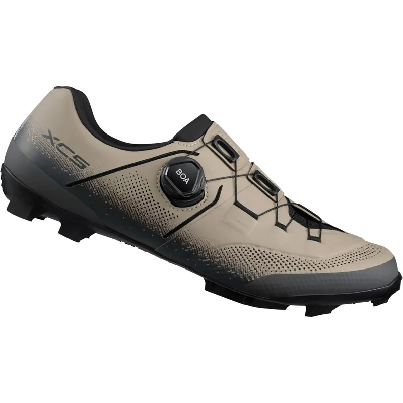 Neu Im Sortiment Shimano SH-XC503 Fahrradschuhe Herren - Breit - Sand Beige