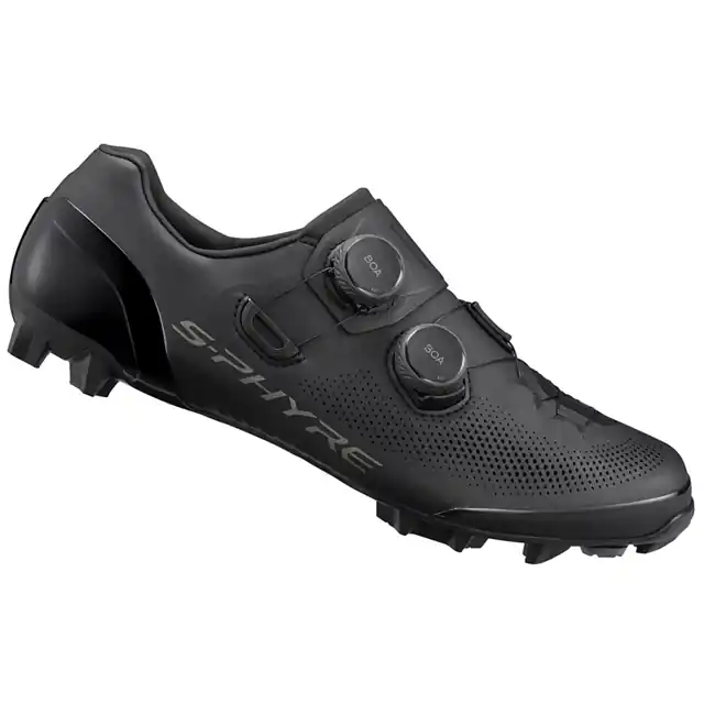 Aktuell Shimano S-Phyre SH-XC903 Fahrradschuhe Herren - Breit - Schwarz