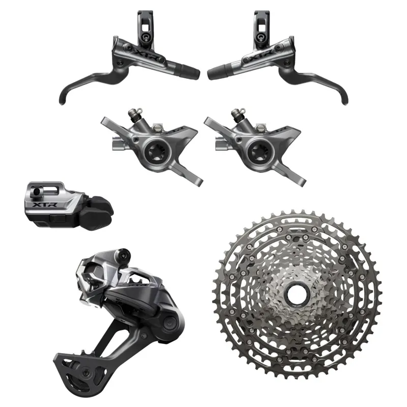 Shimano XTR M9200/M9250 Schaltgruppe - Di2 1x12-fach XC (mit BR-M9200 / RD-M9250-SGS) Solange Der Vorrat Reicht