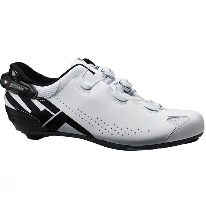 Letzte Chance Sidi Shot 2S Rennradschuhe - White_Black