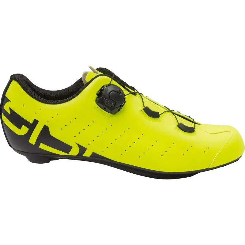 Sidi Fast 2 Rennradschuhe - Yellow Fluo Black Ausverkauf