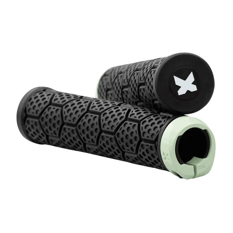Super-Preis Sixpack D-Trix PA Lock-On Lenkergriffe - Smoked green