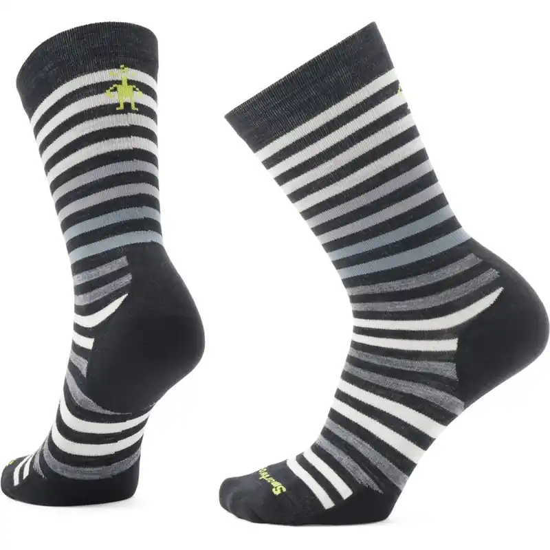 SmartWool Everyday Spruce Street Crew Socken - 960 black/white Direktkauf