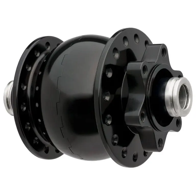 SON 28 12 Nabendynamo - 6-Loch - 12x100mm - schwarz eloxiert Direktkauf