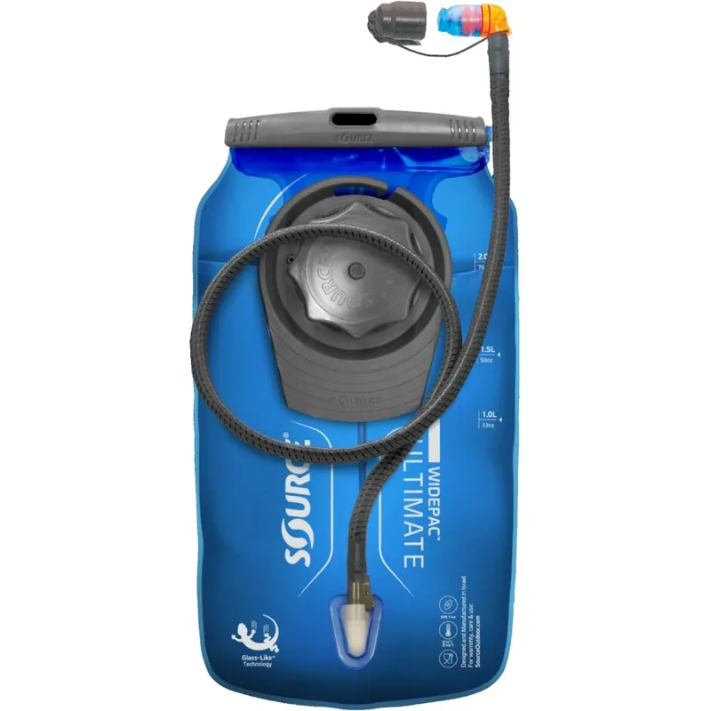 Begrenztes Angebot Source Widepac Ultimate Trinkblase - 2 L - alpine blue