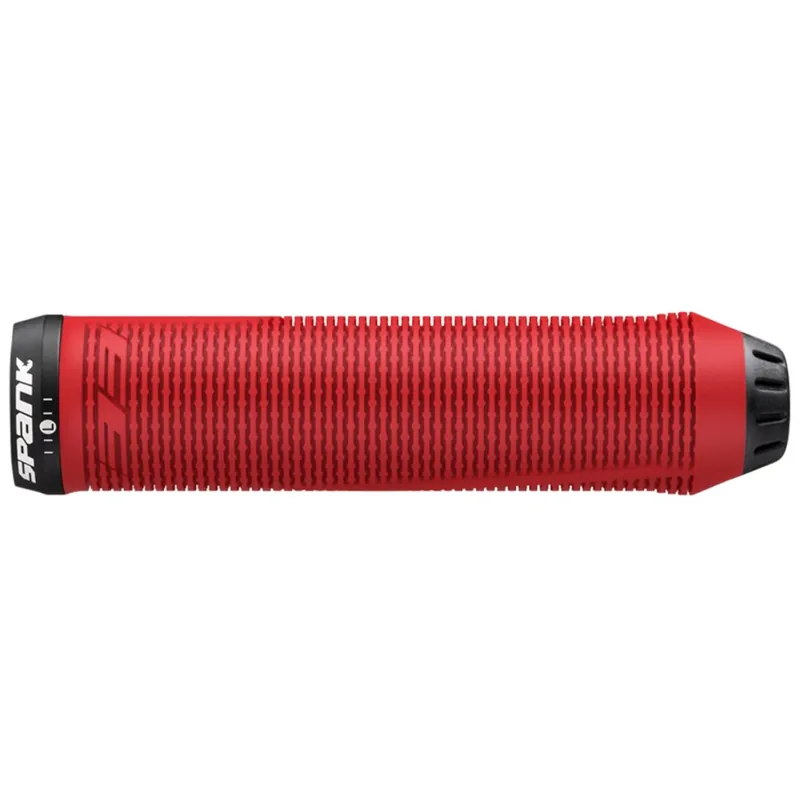 Finale Aktion Spank Spike Grip 33 Lock On Griffe - rot