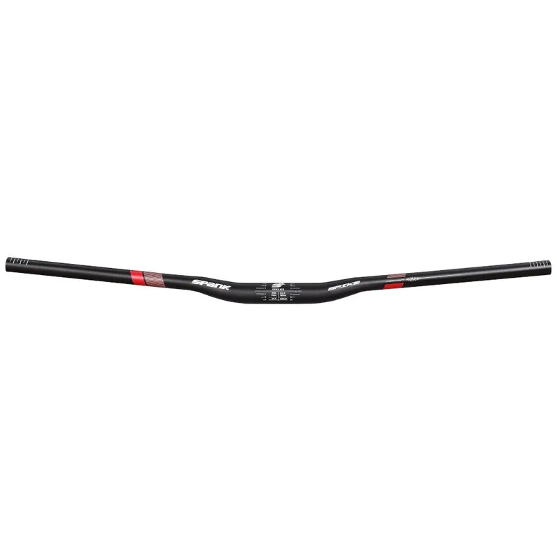 Top-Angebot Spank Spike 800 VibroCore XGT MTB-Lenker - shotpeen schwarz/rot