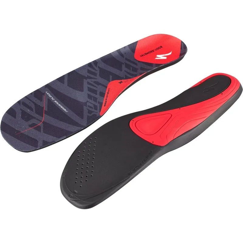 Versand Am Gleichen Tag Specialized Body Geometry SL Footbed Gen 2 Einlegesohlen - rot