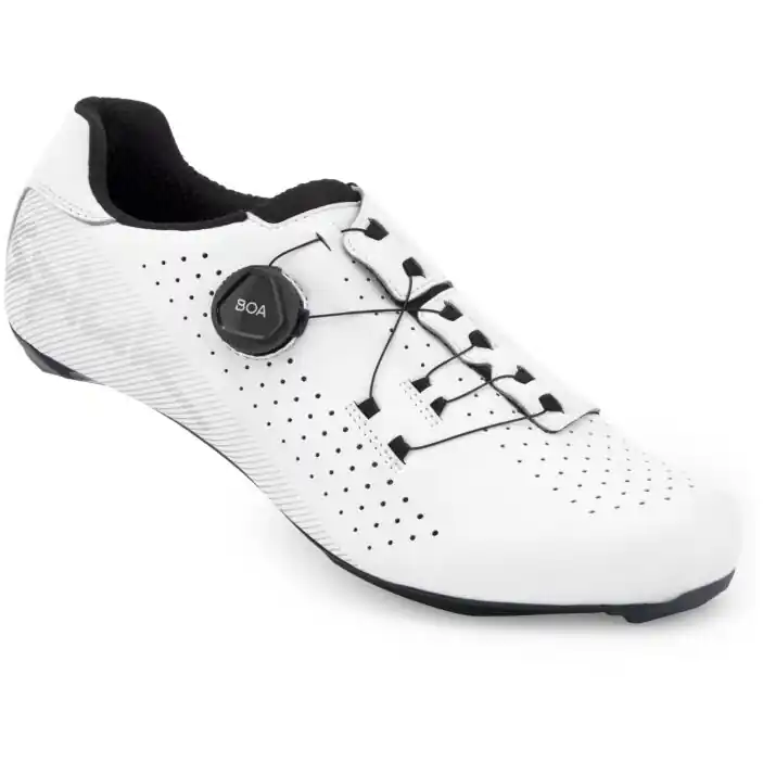Neue Kollektion Spiuk Bruma Rennradschuhe Herren - white matt