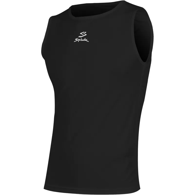 Begrenztes Angebot Spiuk ANATOMIC Unterhemd ärmellos Herren - schwarz