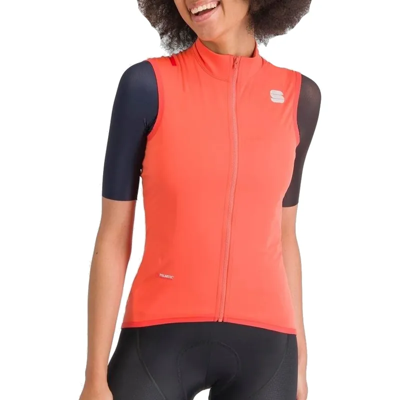 Sportful Fiandre Pro Weste Damen - 117 Pompelmo Top-Angebot