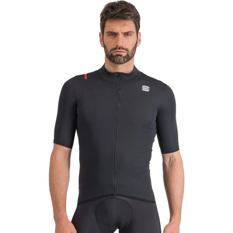 Versand Am Gleichen Tag Sportful Fiandre Light Kurzarm-Jacke Herren - 002 Schwarz