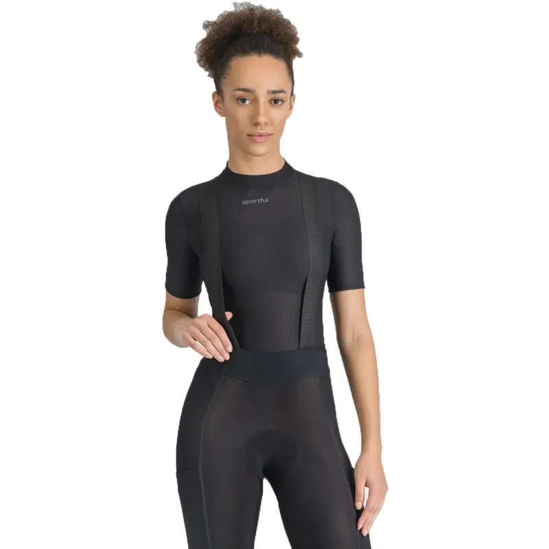Nur Für Kurze Zeit Sportful Winter Unterhemd Kurzarm Damen - 002 Black