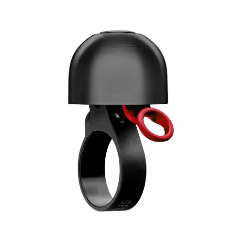 Abverkauf Spurcycle Compact Fahrradklingel - 22.2mm - schwarz/red
