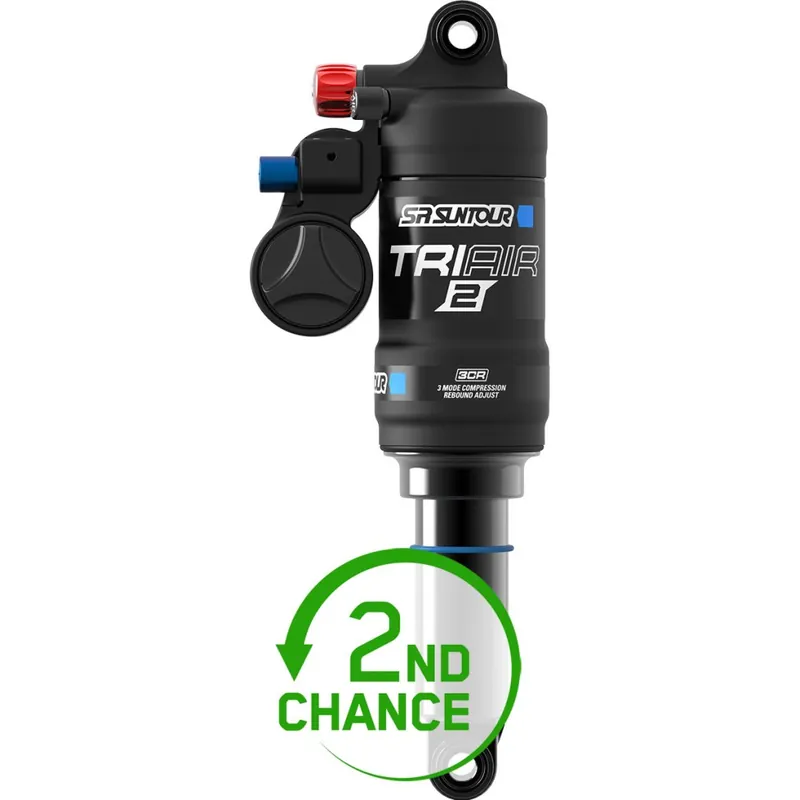Billig SR Suntour TriAir2 3CR Dämpfer - Air RS22 - Metric - schwarz - B-Ware