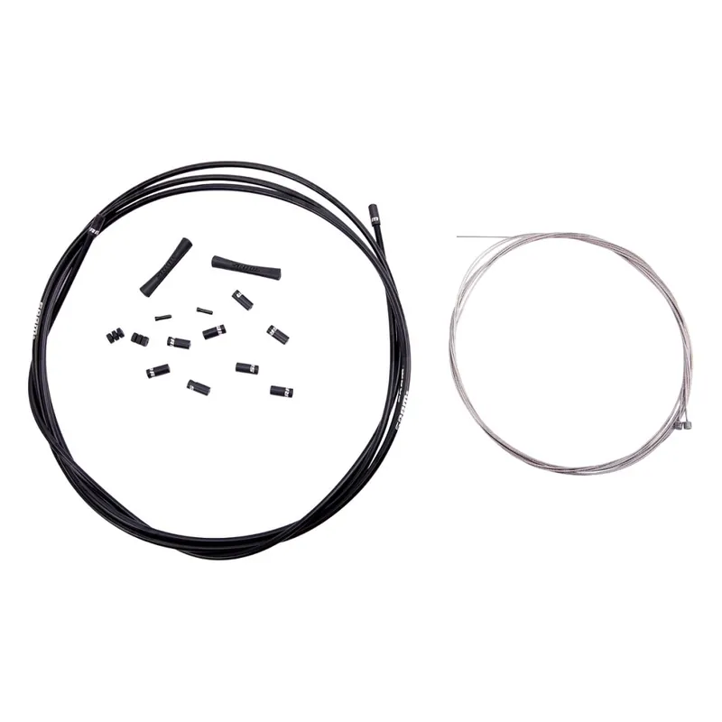 Jetzt Kaufen SRAM Road & MTB Edelstahl Schaltzugset - 4mm - schwarz