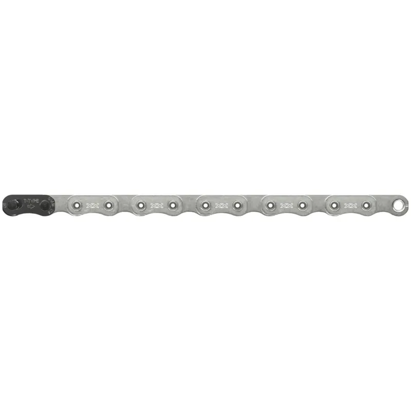 Geprüft SRAM XX Eagle Kette - T-Type Flattop 12-fach A1 - Silver