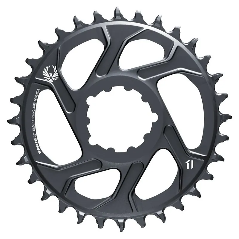 SRAM Eagle Kettenblatt - Direct Mount X-SYNC 2 12-fach C2 - Offset 3mm Lunar Grey Sonderaktion