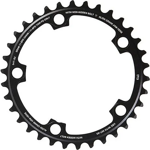 SRAM X-Glide R Kettenblatt Yaw 110mm 11-fach - 34 + 36 Zähne Preiswert