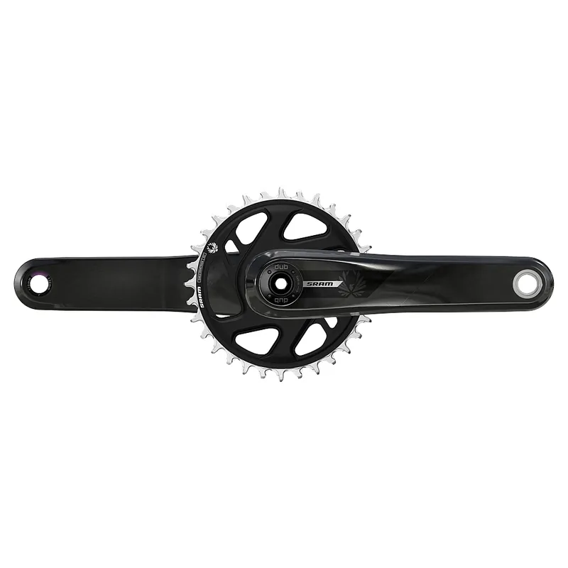 Zertifiziert SRAM S500 Eagle Carbon Kurbelgarnitur DUB B1 - Boost - 52 mm Kettenlinie – schwarz