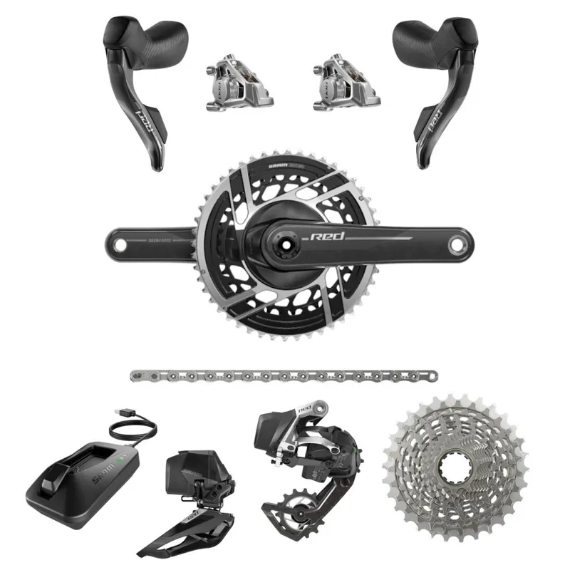 SRAM RED AXS 2x12 Gruppe - 50/37 Zähne Solange Der Vorrat Reicht