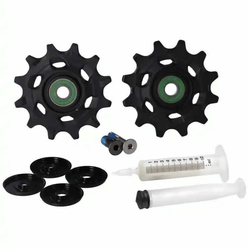 SRAM Schaltröllchen Kit Keramik für Red, ETap, AXS Schaltwerke - 12-fach - schwarz Finale Aktion