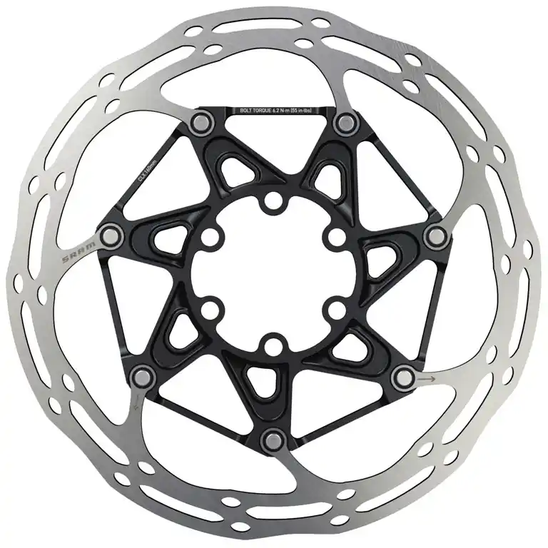 SRAM Centerline X Rounded Edges Bremsscheibe inkl. Titan-Schrauben - 6-Loch Bestpreis