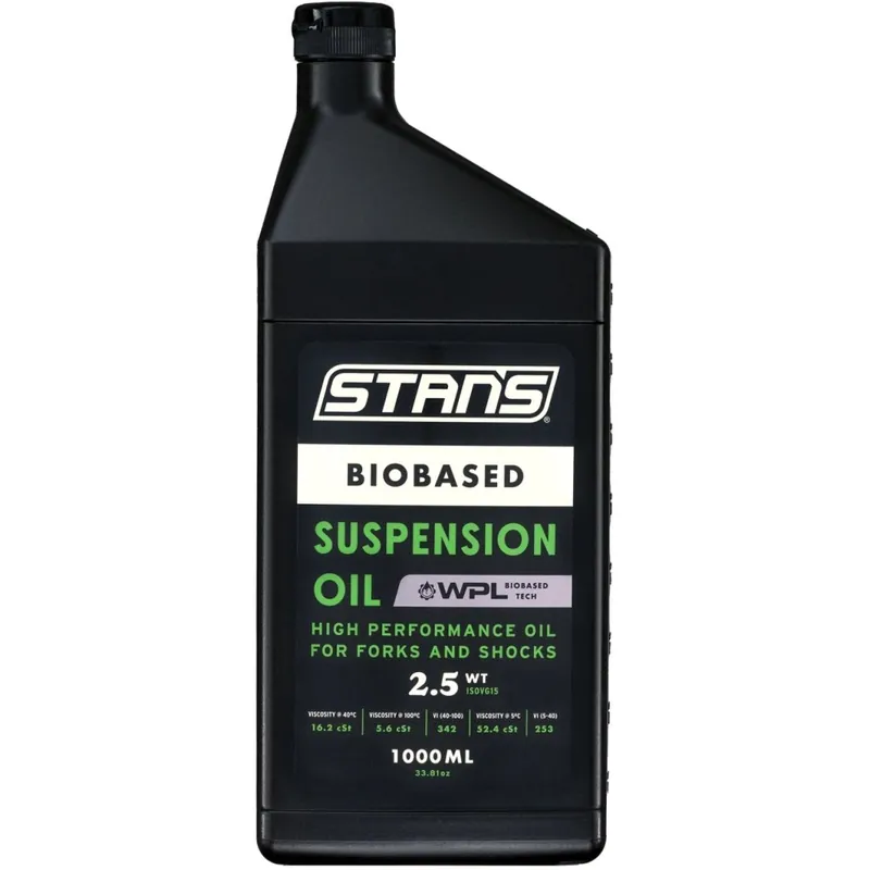 Stan‘s NoTubes Biobased Suspension Gabelöl - 1000ml - 2.5WT Letzte Chance