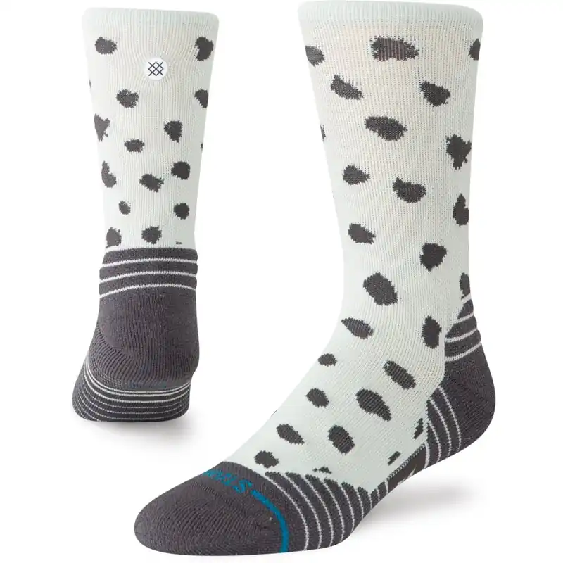 Preis Gesenkt Stance Leopard Mid Crew Socken Damen - ltblue