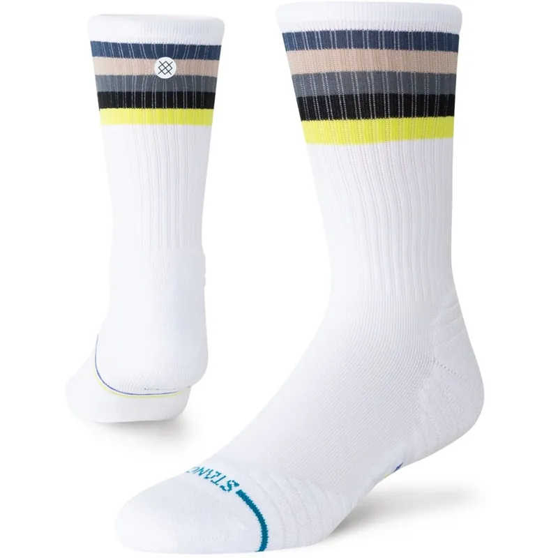 Mega-Angebot Stance Line Up Mid Ribbed Crew Socken Unisex - white