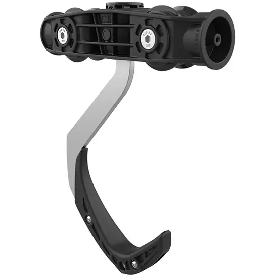 Schneller Versand Stashed SpaceRail Bike Hook Haken - schwarz
