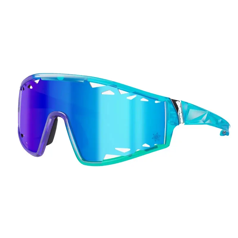 Expressversand Supacaz Galactic Brille - Paradise Ice Maui Blue Lazer Vented Lens